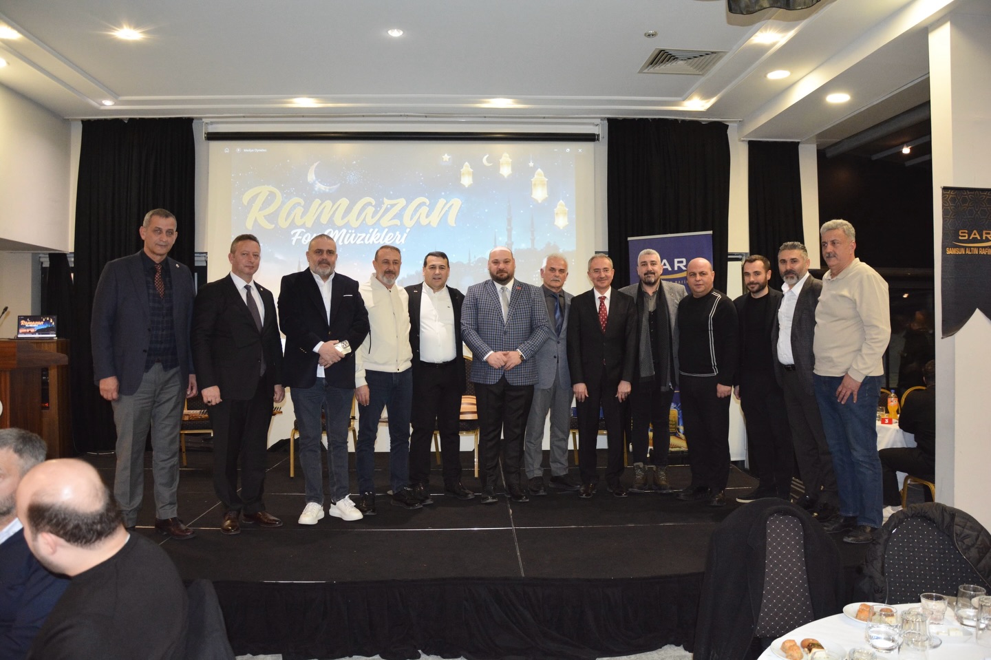 Samsun Altın Rafineri A.Ş. tarafından düzenlenen geleneksel iftar programına katılım sağlandı.